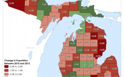 Michigan’s First Year of Population Growth Shows Wide Variations