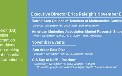 D3’s November Newsletter