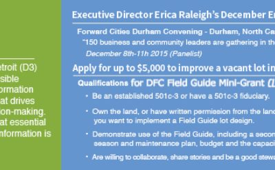 D3’s December Newsletter!