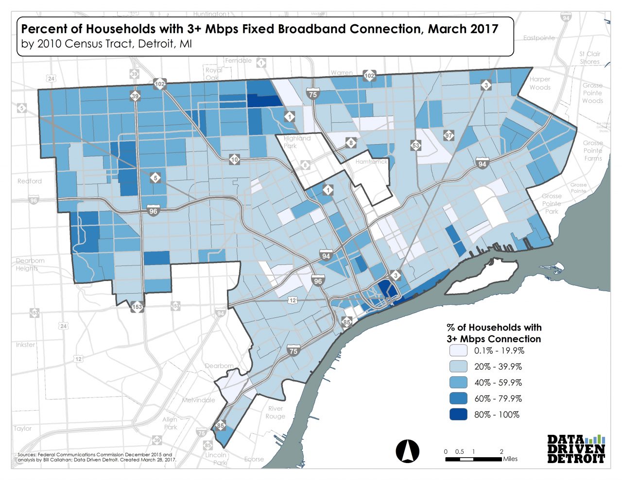 A City Offline Bridging Detroit’s Digital Divide Data Driven Detroit