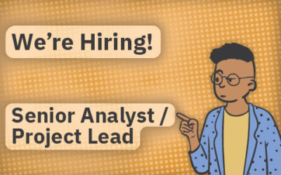 Apply Now:  Senior Analyst @ Data Driven Detroit!